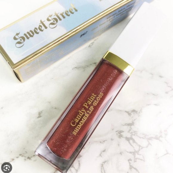 Sweet street Makeup Sweet Street Candy Paint Lip Gloss In Comet